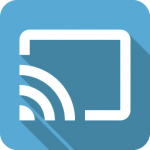 Icon welches die Google Chromecast Funktion darstellen soll die in unserem Hotel-TV implementiert ist.