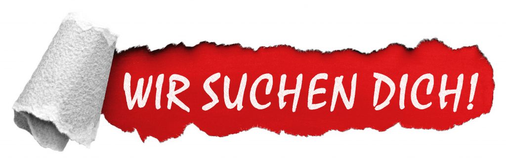 Die Illustration beschreibt unser Jobangebot